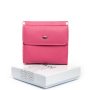 Гаманець шкіряний Bright Жіночий DR. BOND WS-33 plum-red