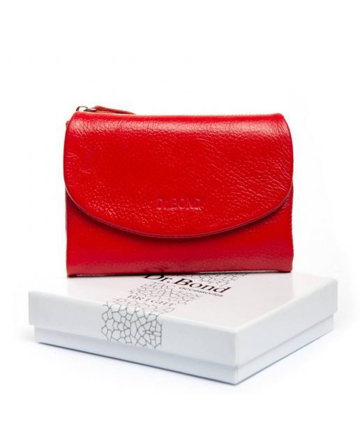 Кошелек Bright Женский кожа DR. BOND WS-239 red