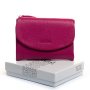Гаманець шкіряний Bright Жіночий DR. BOND WS-239 plum-red