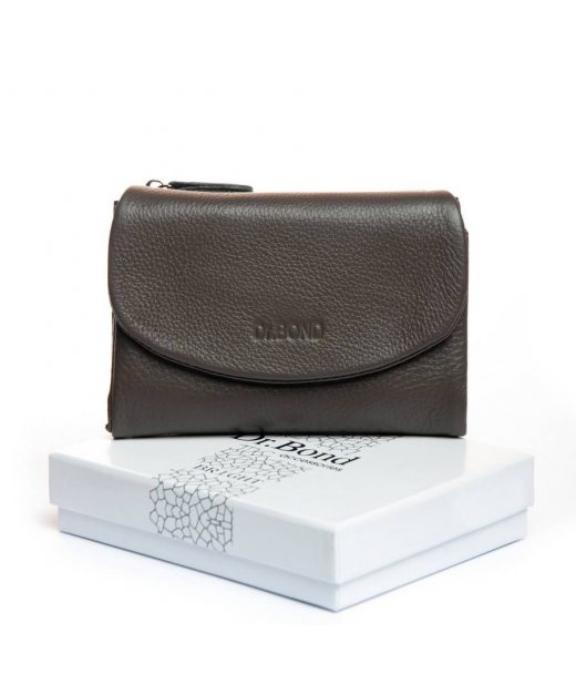 Кошелек Bright Женский кожа DR. BOND WS-239 gray