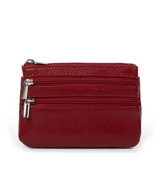 Косметичка кожа A-00141 bordo Podium Косметичка кожа A-00141 bordo Podium
