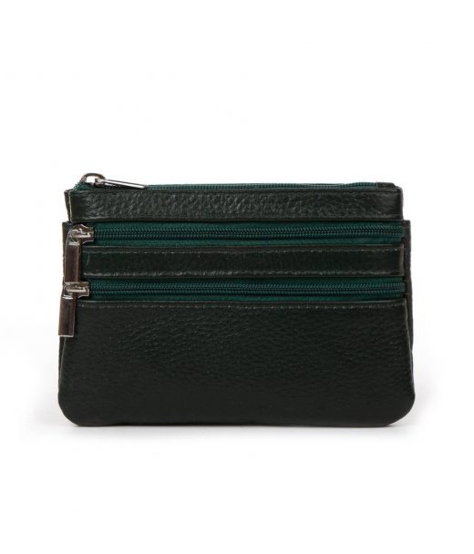 Косметичка кожа A-00141 d-green Podium Косметичка кожа A-00141 d-green Podium