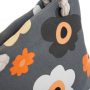 Сумка Жіноча Пляжна текстиль PODIUM 5028-13 black цветы