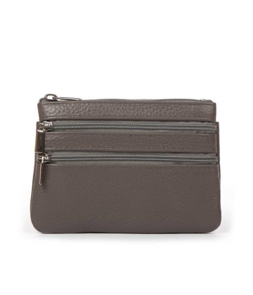 Косметичка кожа A-00141 grey Podium Косметичка кожа A-00141 grey Podium