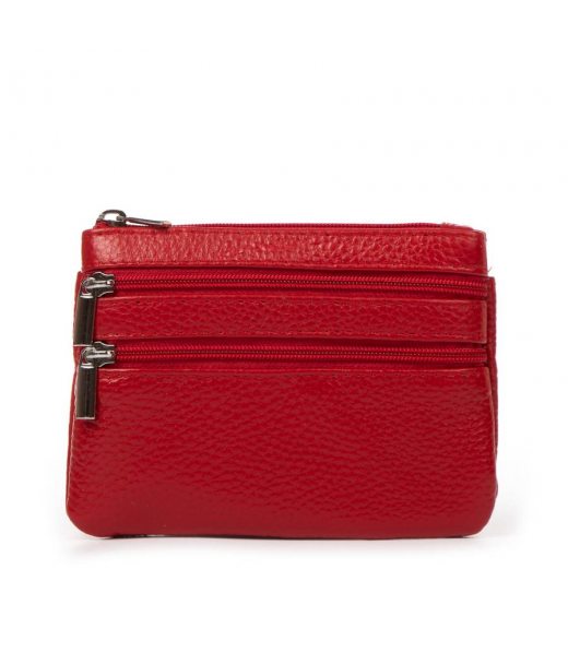 Косметичка кожа A-00141 red Podium Косметичка кожа A-00141 red Podium