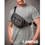 Сумка Мужская На пояс нейлон Lanpad 61057 grey Сумка Мужская На пояс нейлон Lanpad 61057 grey