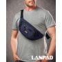 Сумка Мужская На пояс нейлон Lanpad 61057 blue Сумка Мужская На пояс нейлон Lanpad 61057 blue