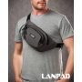 Сумка Мужская На пояс нейлон Lanpad 61056 grey Сумка Мужская На пояс нейлон Lanpad 61056 grey
