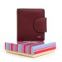 Гаманець Шкіряний Жіночий Rainbow DR. BOND WRS-415-1 wine red