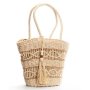 Жіноча плетена сумка PODIUM 9136 beige Жіноча плетена сумка PODIUM 9136 beige
