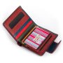 Гаманець Шкіряний Жіночий Rainbow DR. BOND WRS-415-1 wine red Гаманець Шкіряний Жіночий Rainbow DR. BOND WRS-415-1 wine red