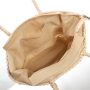 Жіноча плетена сумка PODIUM 9136 beige Жіноча плетена сумка PODIUM 9136 beige