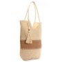 Жіноча плетена сумка PODIUM 8051 beige Жіноча плетена сумка PODIUM 8051 beige