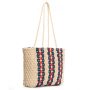 Жіноча плетена сумка PODIUM 6170 beige Жіноча плетена сумка PODIUM 6170 beige
