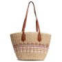 Сумка Женская Плетеная PODIUM 6150 beige pink