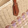 Жіноча плетена сумка PODIUM 6150 beige pink Розпродаж