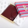 Гаманець Шкіряний Жіночий Rainbow DR. BOND WRS-415-1 wine red Гаманець Шкіряний Жіночий Rainbow DR. BOND WRS-415-1 wine red