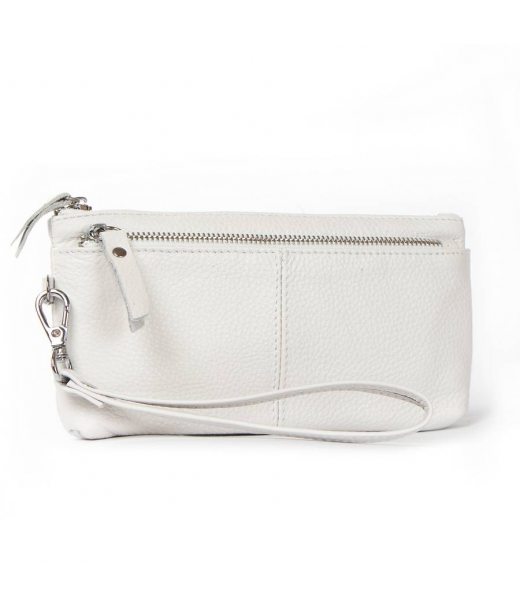 Косметичка кожа A-00276 white Podium Косметичка кожа A-00276 white Podium