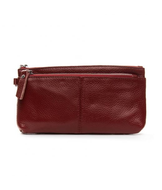 Косметичка кожа A-00276-2 bordo Podium Косметичка кожа A-00276-2 bordo Podium