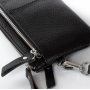 Косметичка кожа A-00276-1 black Podium дешево.