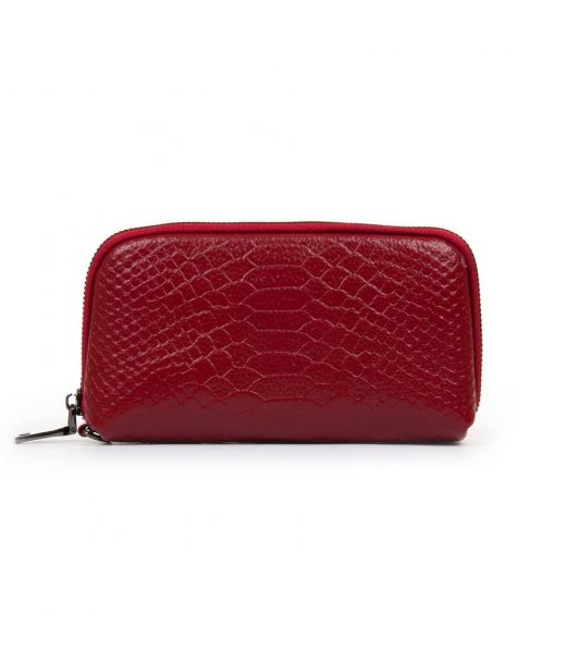 Косметичка кожа 60095-4 bordo Косметичка кожа 60095-4 bordo