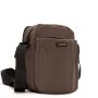 Сумка Мужская Планшет нейлон Lanpad 6049 brown мал