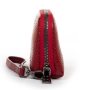 Косметичка шкіряна 60095-4 bordo