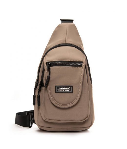 Сумка Мужская На Плечо нейлон Lanpad 0936 khaki бол Сумка Мужская На Плечо нейлон Lanpad 0936 khaki бол