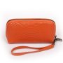 Косметичка кожа 60095-16 orange