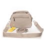 Сумка Женская Классическая кожа ALEX RAI 99125 beige
