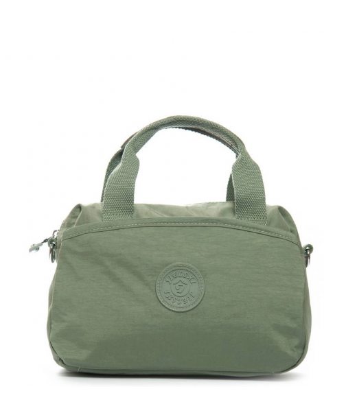 Сумка Женская Текстиль полиамид Jielshi 116-07 d.green