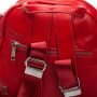 Сумка Женская Рюкзак кожа ALEX RAI 8907-9 red croco Сумка Женская Рюкзак кожа ALEX RAI 8907-9 red croco