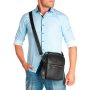 Сумка Шкіряна Чоловіча Планшет BRETTON 9027-3D black