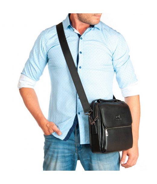 Сумка Мужская Планшет кожа BRETTON 5010-6 black