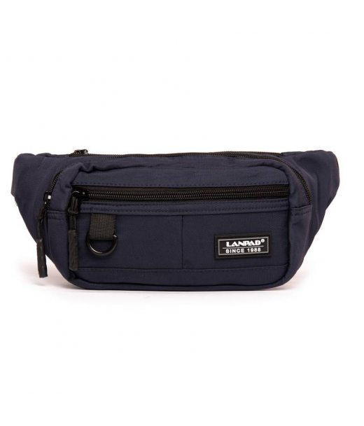 Сумка Мужская На пояс нейлон Lanpad 19006 blue