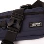 Сумка Чоловіча На пояс нейлон Lanpad 19006 blue
