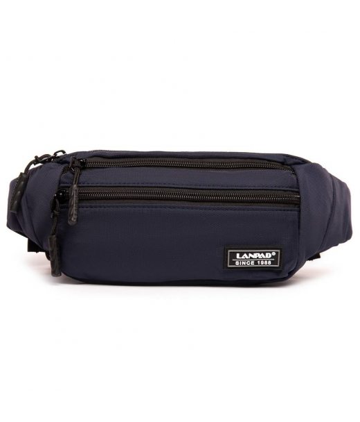 Сумка Мужская На пояс нейлон Lanpad 35003 blue