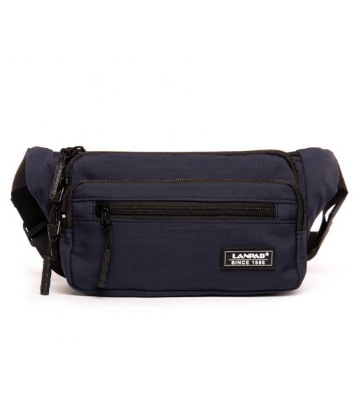 Сумка Чоловіча На пояс нейлон Lanpad 35009 blue Сумка Чоловіча На пояс нейлон Lanpad 35009 blue