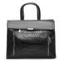 Сумка Шкіряна Жіноча Класична ALEX RAI 5052 black croco