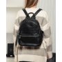 Сумка Женская Рюкзак кожа ALEX RAI 95518-9 black