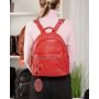 Сумка Женская Рюкзак кожа ALEX RAI 8635-9 red Сумка Женская Рюкзак кожа ALEX RAI 8635-9 red