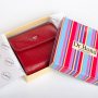 Гаманець Шкіряний Жіночий Rainbow DR. BOND WRS-33-1 red