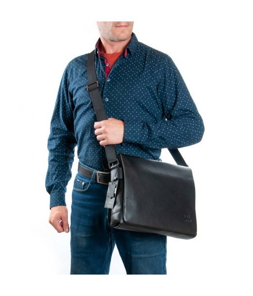 Сумка Чоловіча Портфель шкіра BRETTON 78181-3 black