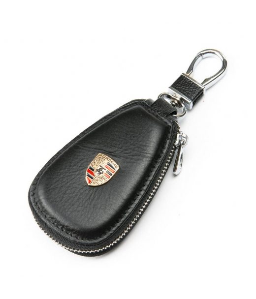 Автоключница кожа F633 Porsche black Podium