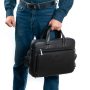 Сумка Мужская Портфель кожа BRETTON 3492-1A black Сумка Мужская Портфель кожа BRETTON 3492-1A black