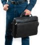 Сумка Мужская Портфель кожа BRETTON 1750-1 black