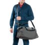 Сумка Мужская Дорожная кожа BRETTON 1603-3F-4 gray Сумка Мужская Дорожная кожа BRETTON 1603-3F-4 gray