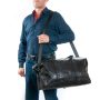 Сумка Мужская Дорожная кожа BRETTON 2897-46 black Сумка Мужская Дорожная кожа BRETTON 2897-46 black