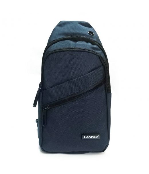 Сумка Чоловіча на плече нейлон Lanpad 83029 blue Сумка Чоловіча на плече нейлон Lanpad 83029 blue