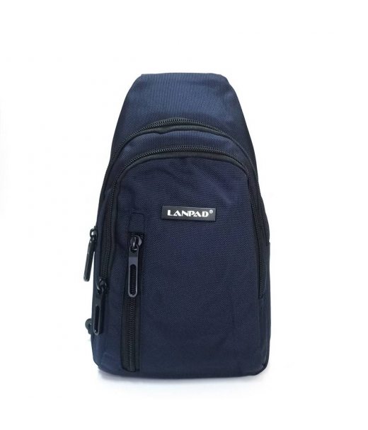 Сумка Чоловіча на плече нейлон Lanpad 80002 blue Сумка Чоловіча на плече нейлон Lanpad 80002 blue